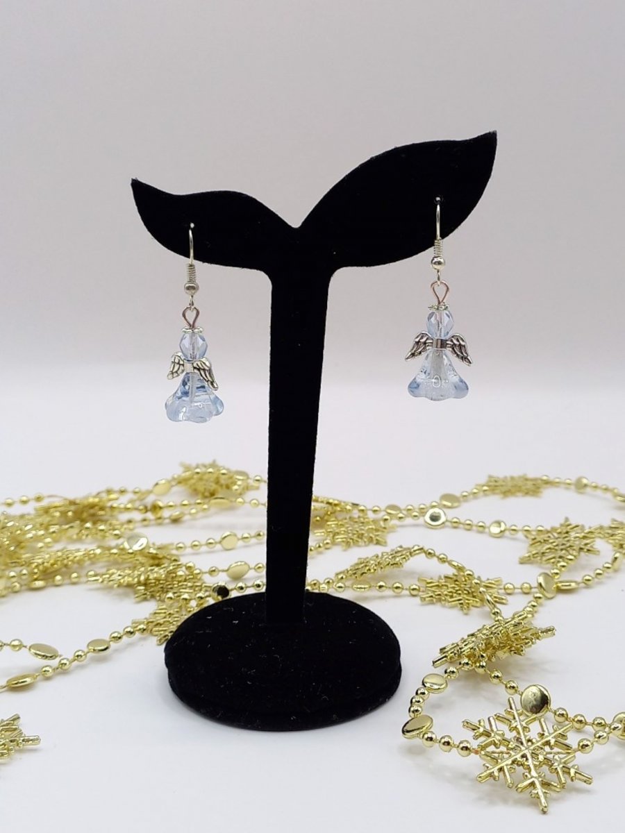 Náušnice - Vánoční andělky