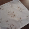 Čtvercový ubrus....jemné kvítí