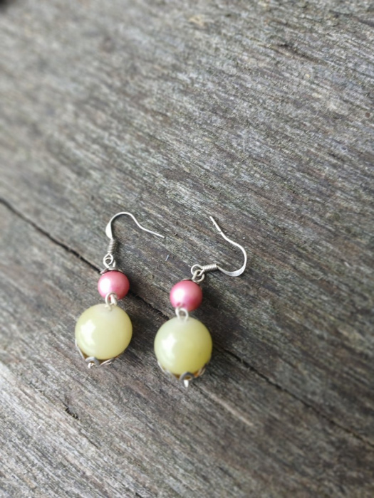 fialovo zelené perličky