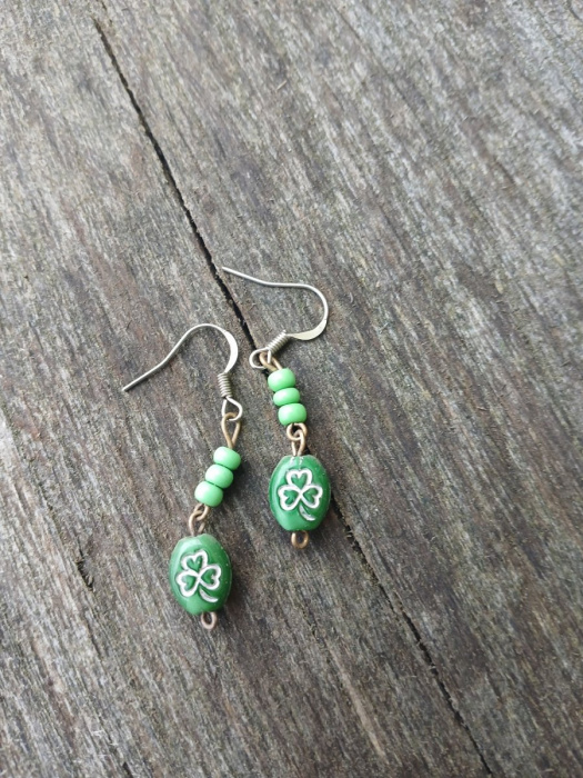 náušnice nepovedený čtyřlístek?