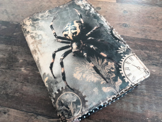 Nastavitelný obal na knihu.....pavouk