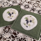 Prostírka.....lesní plody sada 2 kusy