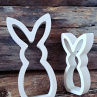 VELIKONOČNÍ ZAJÍČCI Sada 2 kusů - minimalistická dekorace 
