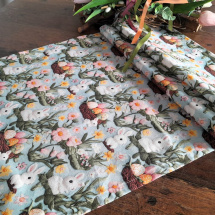 Ubrus.....bílý zajíček