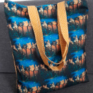 Taška.....kočky na plotě