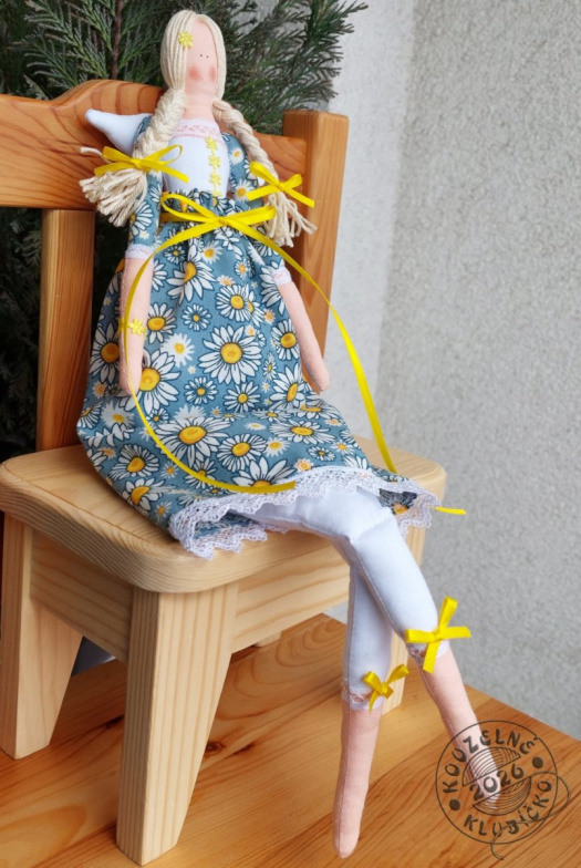 Andělka/Panenka PAVLÍNKA 45 cm