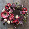 mákový věnec s eukalyptem ..