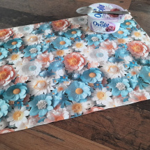 Prostírka na svačinku....květiny