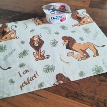 Prostírka na svačinku....lví král