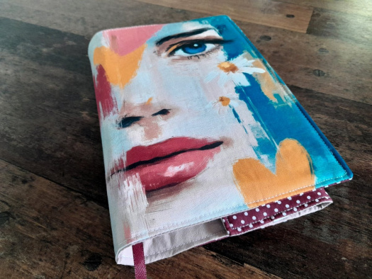 nastavitelný obal na knihu.....akvarel