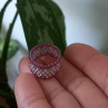 Prsten - Silver Pink Violet