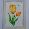 Obraz Dva žluté tulipány