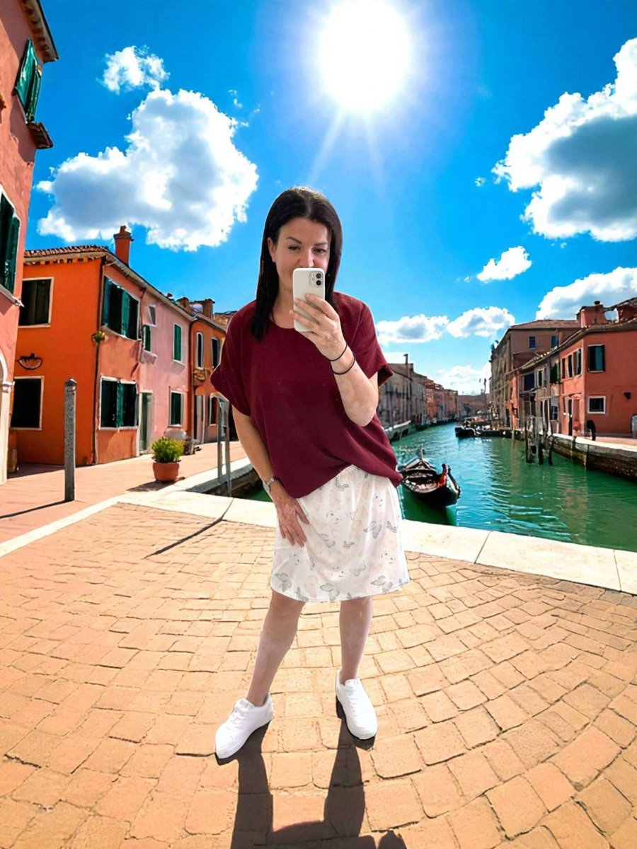 Dámská sukně Motýlci M/L