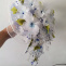 Svatební kytice-nylonové květy 