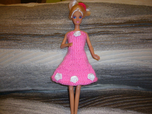 Barbie - růžové šatičky (20_1)
