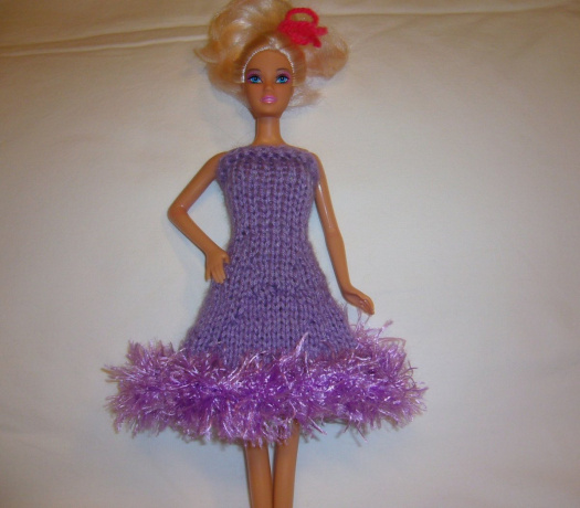 Barbie - šatičky fialové (20_22)