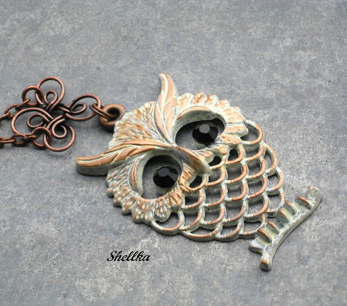 Náhrdelník sovičkový