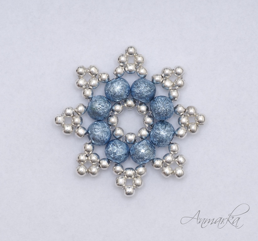 stříbrné sluníčko ledově modré