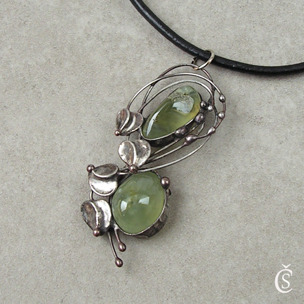 V zelení - Prehnit s Epidotem