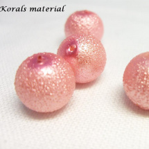 m2154 Voskované perly Ø 12mm ,4 ks; Růžová 