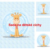 Autorská sada bavlněných panelů na peřinku č.47