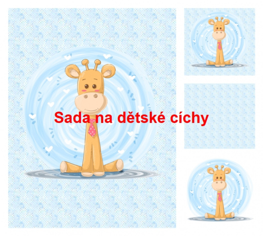 Autorská sada bavlněných panelů na peřinku č.47