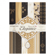 Sparkling Elegance - Sada papírů A4 - 12 ks