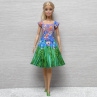 Barevné šatičky pro Barbie