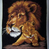 Lev s lvíčkem