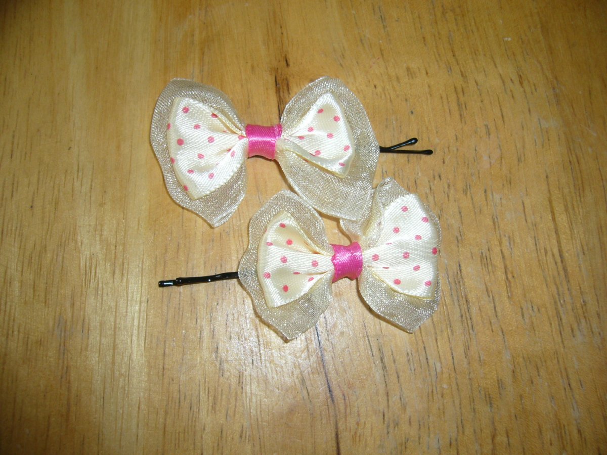 Sponka do vlasů mašlička (22_3)