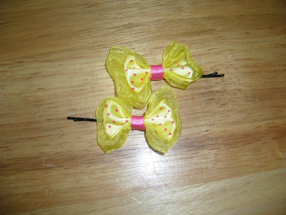 Sponka do vlasů mašlička (22_5)