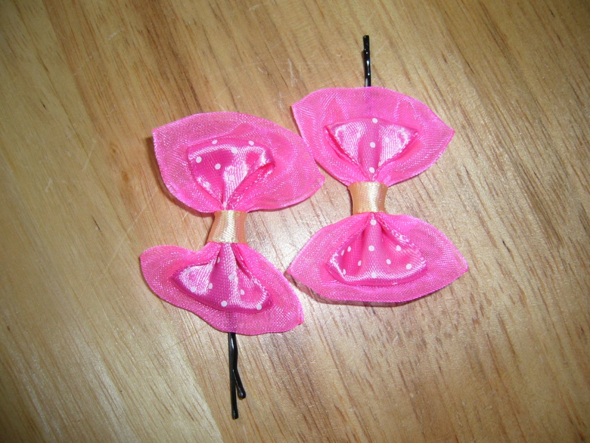 Sponka do vlasů mašlička (22_6)