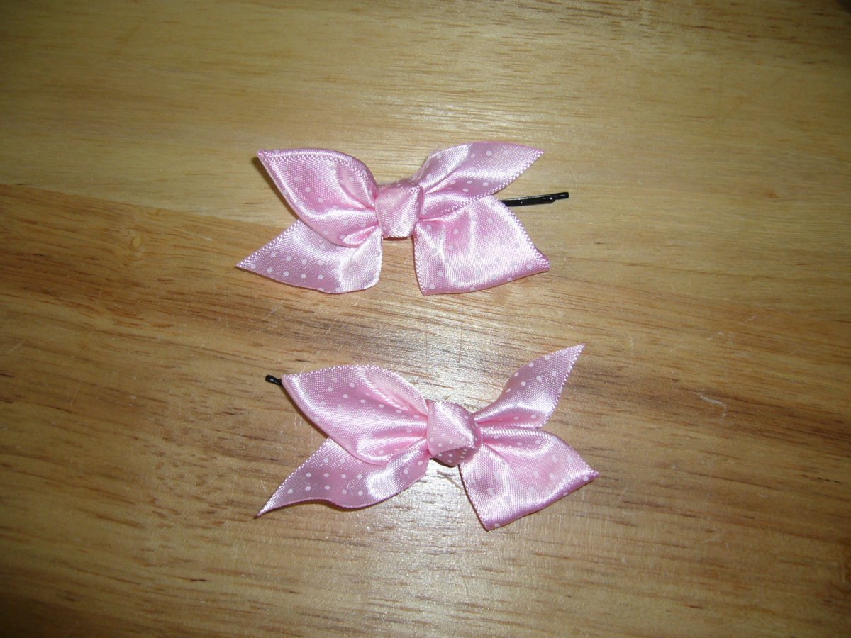 Sponka do vlasů mašlička (22_12)