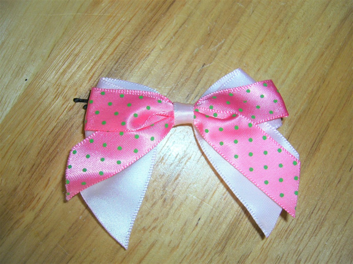 Sponka do vlasů mašlička (22_14)