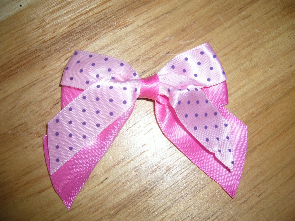 Sponka do vlasů mašlička (22_15)