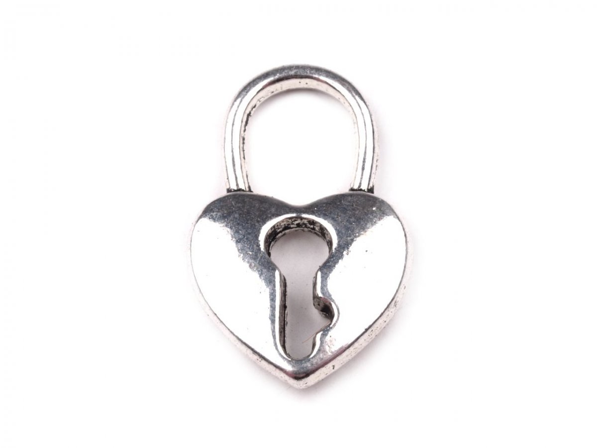 Přívěsek ZÁMEK srdce