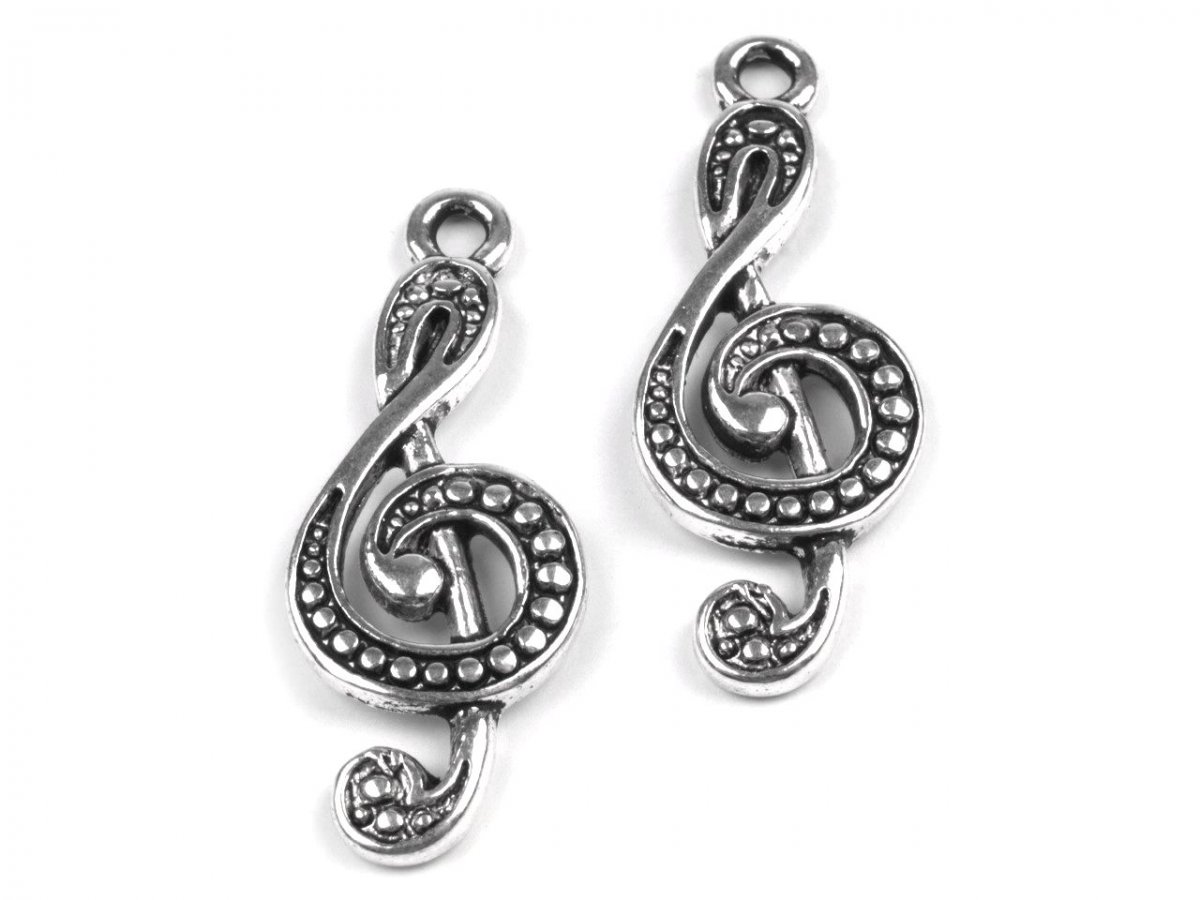 Přívěsek HOUSLOVÝ KLÍČ 1ks