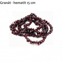 Zlomky na vlasci - GRANÁT-HEMATIT