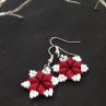 Red & white hvězdičky
