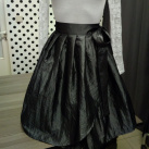 Taftová zavinovací sukně 21