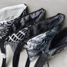 Černobílá crossbody kabelka - Julie