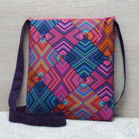 Barevná crossbody kabelka - Rosálie