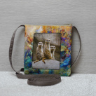 Menší barevná kabelka - surikaty