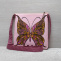Barevná kabelka s motýlem