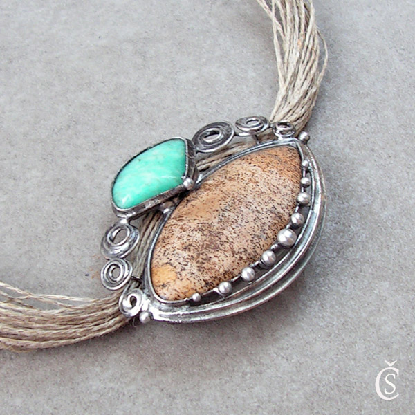 Plážový - Jaspis, Amazonit