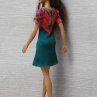 Barevné minišaty pro Barbie