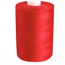 Polyesterové nitě 1000m - červená