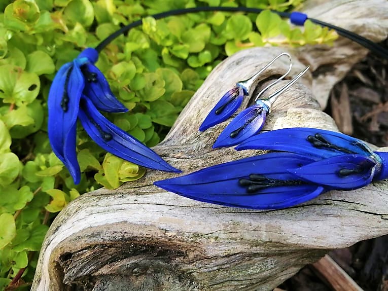 Fimo sada- jitrocel v modrém