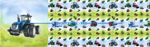 Panel - varianta bavlna,úplet či letní softshell  50x145cm/úplet 157cm, 139cm soft   224-118