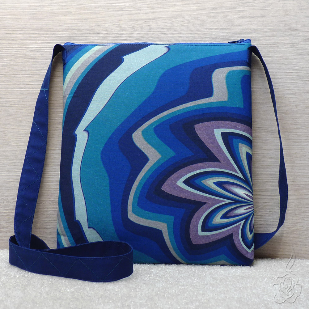 Modrá crossbody kabelka - Vega